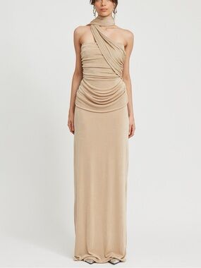 Tojha Iesha Dress in Champagne